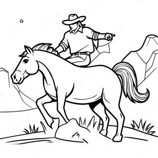 Page A Colorier Bronco 1291-1032