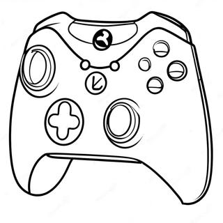 Manette Xbox Pages À Colorier