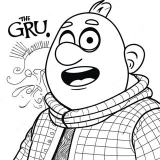 Gru Pages À Colorier