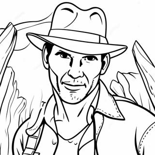 Page A Colorier De Laventure Dindiana Jones 12997-10800