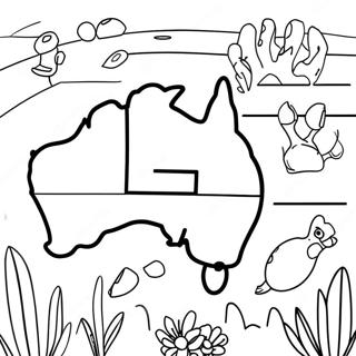 Australie Pages À Colorier