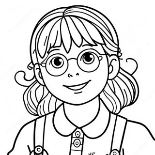 Junie B. Jones Pages À Colorier