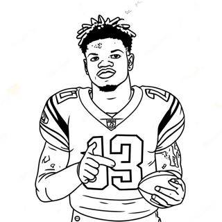 Page A Colorier Lamar Jackson 13237-10990