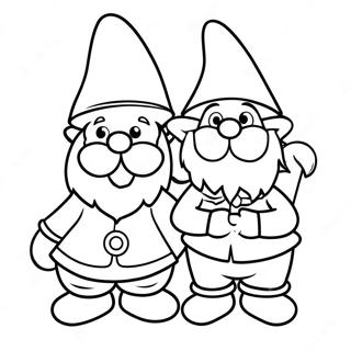 Page A Colorier Gnomes De Noel 1331-1064