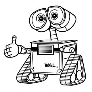 Page A Colorier De Wall E 13447-11158