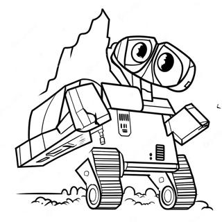 Page A Colorier De Wall E 13447-11160