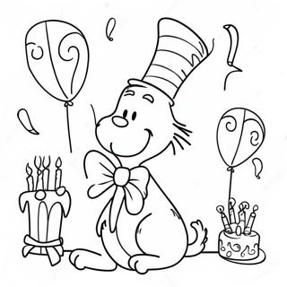 Page A Colorier Joyeux Anniversaire Dr Seuss 13457-11168