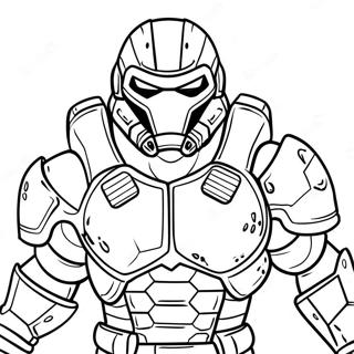 Page A Colorier De Doom Slayer 13558-11240