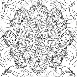 Kaleidoscope Pages À Colorier