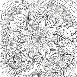 Page A Colorier De Motifs De Kaleidoscope Complexes 13589-11265