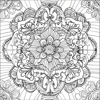 Page A Colorier De Motifs De Kaleidoscope Complexes 13589-11267