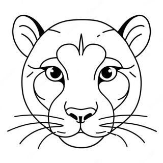 Page A Colorier Un Cougar 13628-11296