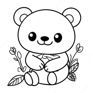 Page A Colorier Rilakkuma 13658-11318