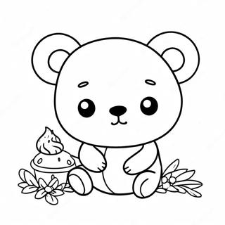 Page A Colorier Rilakkuma 13658-11320