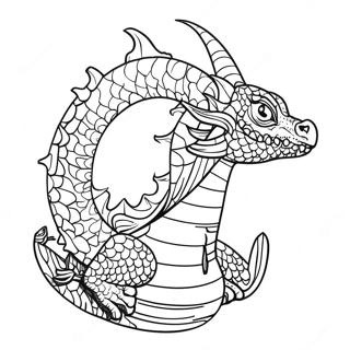 Page A Colorier Dragon Deau 13858-11478