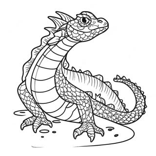 Page A Colorier Dragon Deau 13858-11480