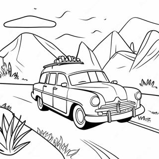 Page A Colorier Aventure En Road Trip 13868-11486