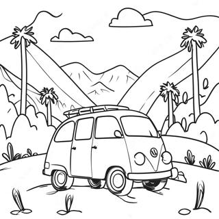 Page A Colorier Aventure En Road Trip 13868-11487