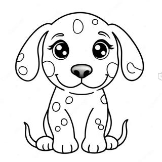 Page A Colorier Chiot Dalmatien 14088-11672