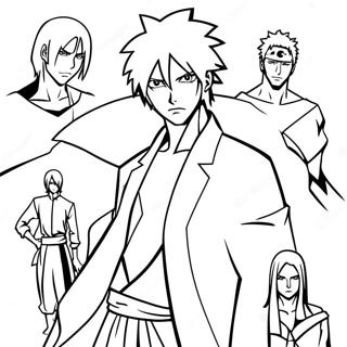 Page A Colorier Personnages Danime Bleach 14118-11694