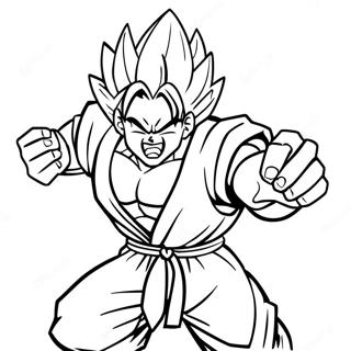 Transformation De Gohan En Bete A Colorier 14148-11718