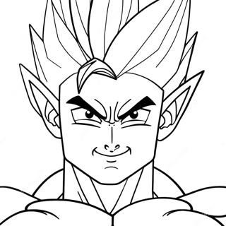 Transformation De Gohan En Bete A Colorier 14148-11719