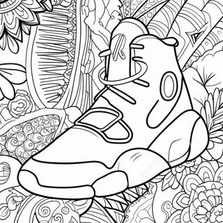 Design De Sneaker Yeezy A Colorier 14200-11753