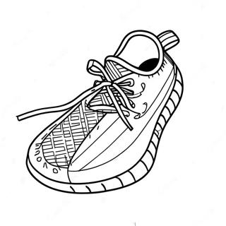 Design De Sneaker Yeezy A Colorier 14200-11756