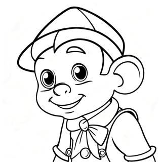 Pinocchio Pages À Colorier