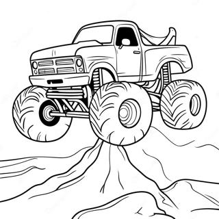 Page A Colorier De Course De Monster Truck 14300-11835