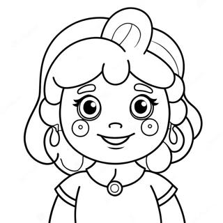 Page A Colorier De Rainbow Brite 14309-11837