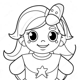 Page A Colorier De Rainbow Brite 14309-11838