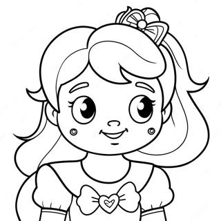 Page A Colorier De Rainbow Brite 14309-11840