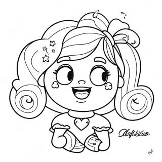 Page A Colorier De Rainbow Brite Etincelant 14310-11843