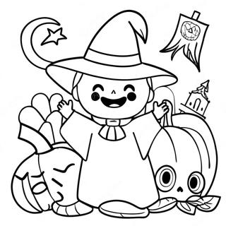 Page A Colorier Halloween Chretien 14469-11966