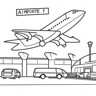 Page A Colorier Aeroport 14489-11983