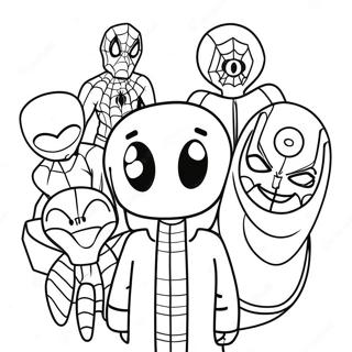 Spidey Et Ses Amis Incroyables Pages À Colorier