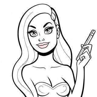 Page A Colorier De Jessica Rabbit 14619-12087