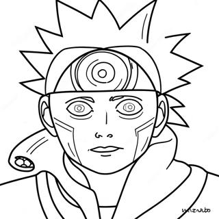 Obito Pages À Colorier