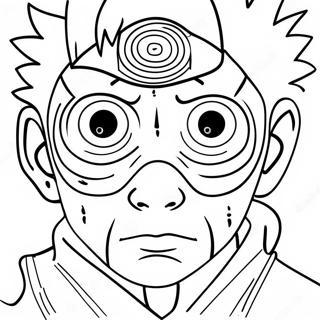 Page A Colorier Obito 14769-12207