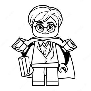 Page A Colorier Lego Harry Potter 14809-12240