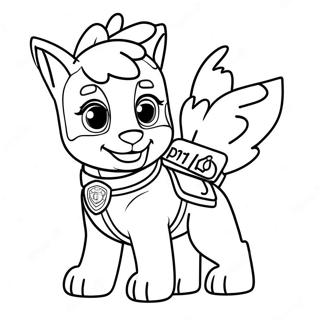 Page A Colorier Liberty Paw Patrol 14859-12278