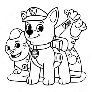 Page A Colorier Aventure Liberty Paw Patrol 14860-12281