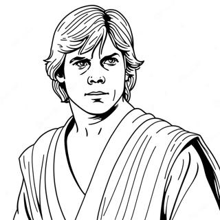 Page A Colorier Luke Skywalker 14999-12406