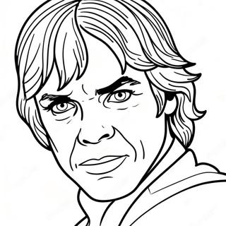 Page A Colorier Luke Skywalker 14999-12407