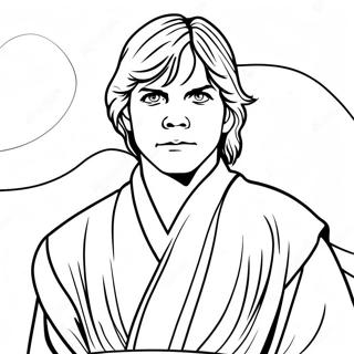 Page A Colorier Luke Skywalker 14999-12408