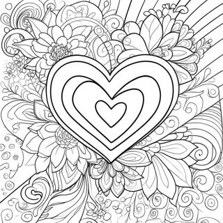 Page A Colorier Coeur Maman Colore 15010-12418