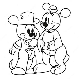 Page A Colorier Personnages Disney Remets Toi Vite 15079-12638