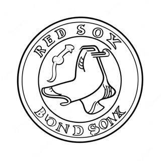 Red Sox Pages À Colorier