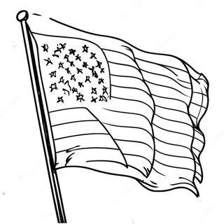 Page A Colorier Du Drapeau Americain 1512-1209